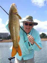 Carp on a Tenkara Rod